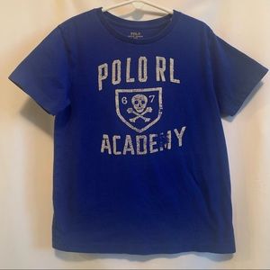Polo T-Shirt in Blue